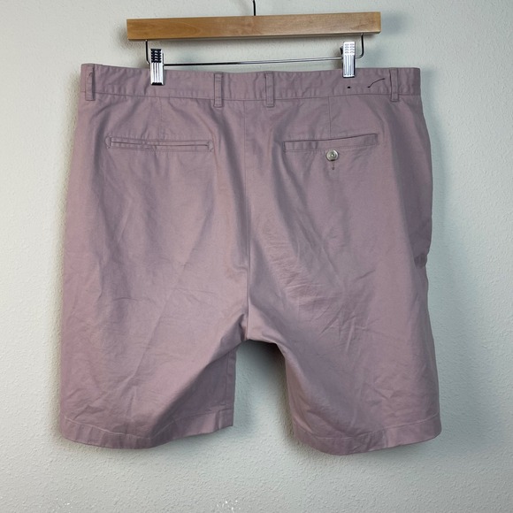 VINCE Slim Fit Griffith‎ Mens Shorts Size 38 Dusty Rose Cotton Blend - Picture 3 of 8